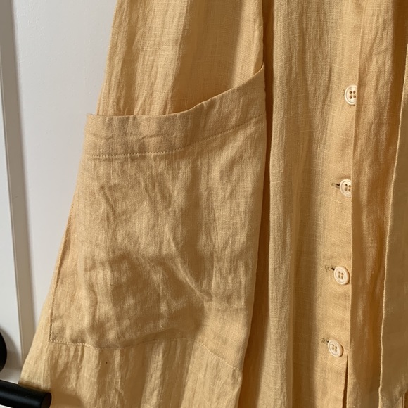 REFORMATION LINEN DRESS - Picture 6 of 13